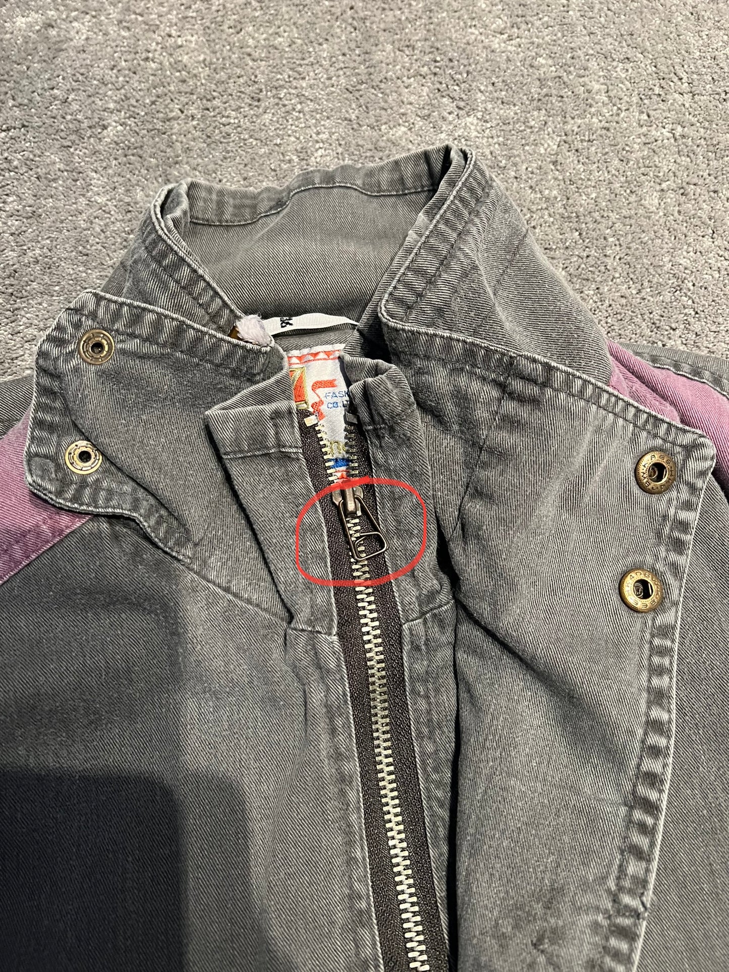 vintage jacket oversize 90’s (XL)