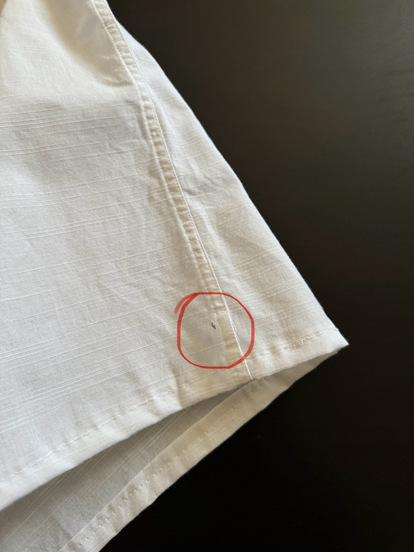 Cropped shirt Boxy fit (L)