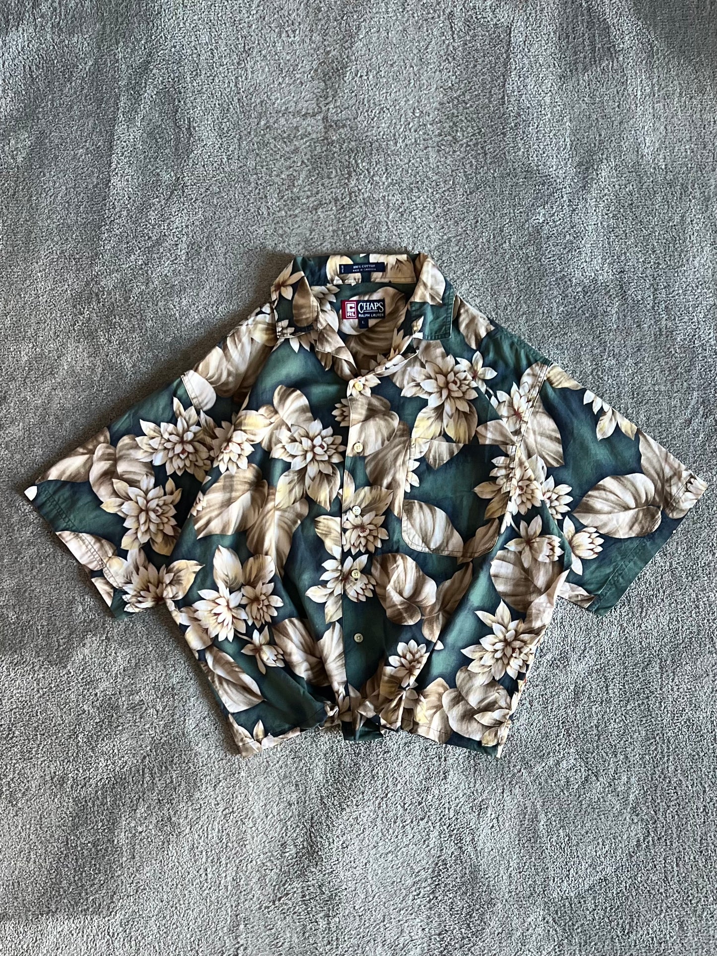Cropped shirt Boxy fit (L)