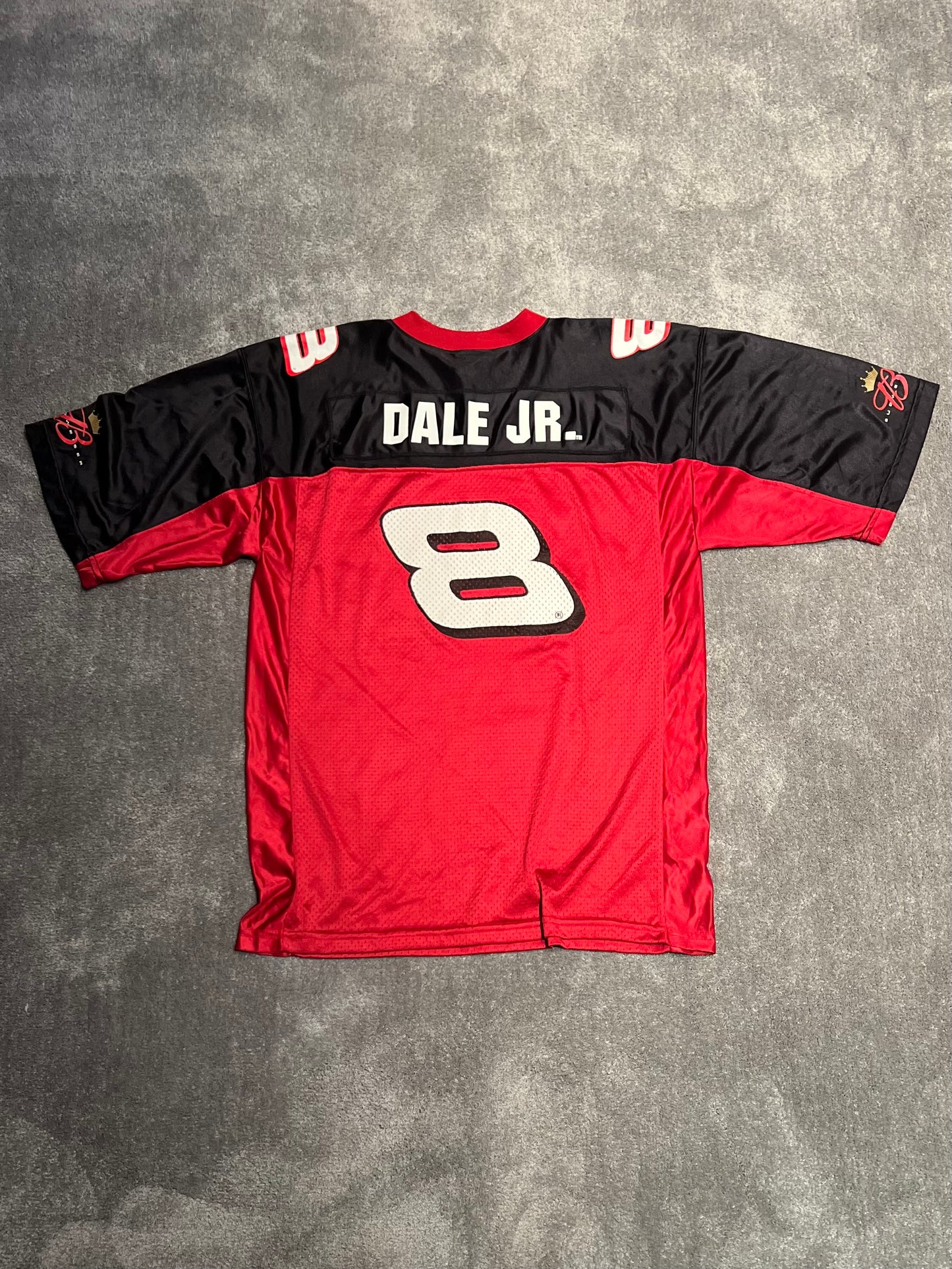 Jersey oversize vintage red black (M)