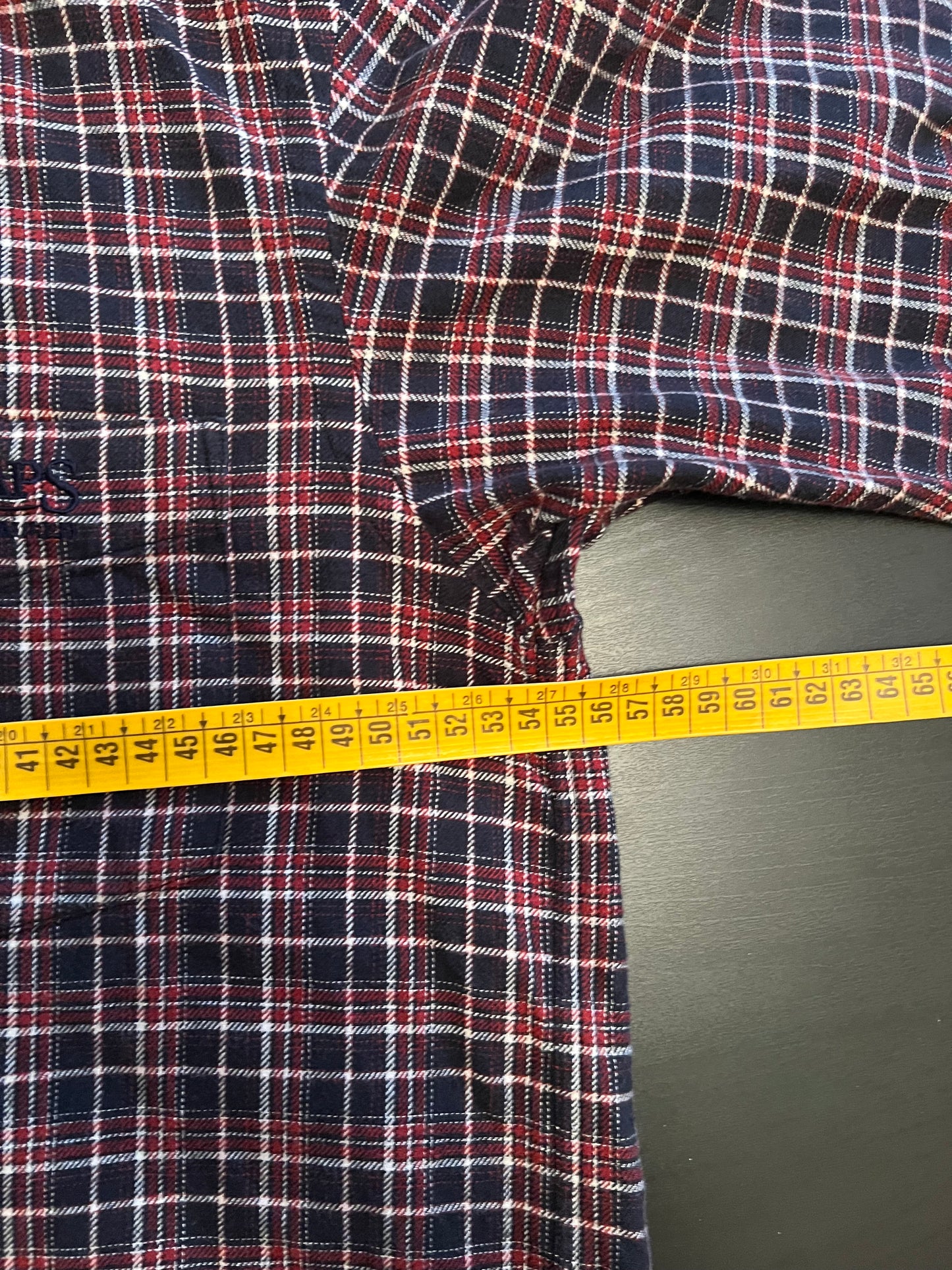 Cropped flanel shirt chaps Ralph Lauren Boxy fit (M)