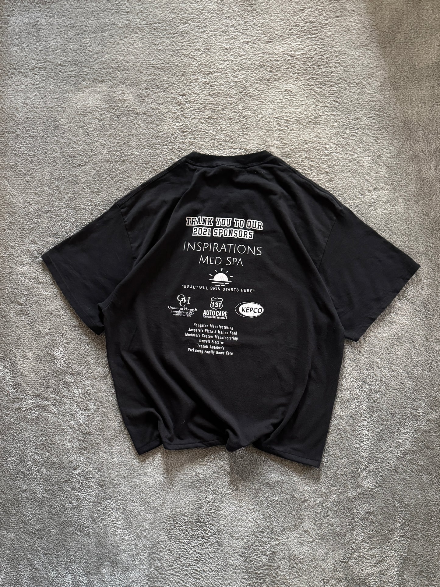 Cropped tee boxy fit (L)