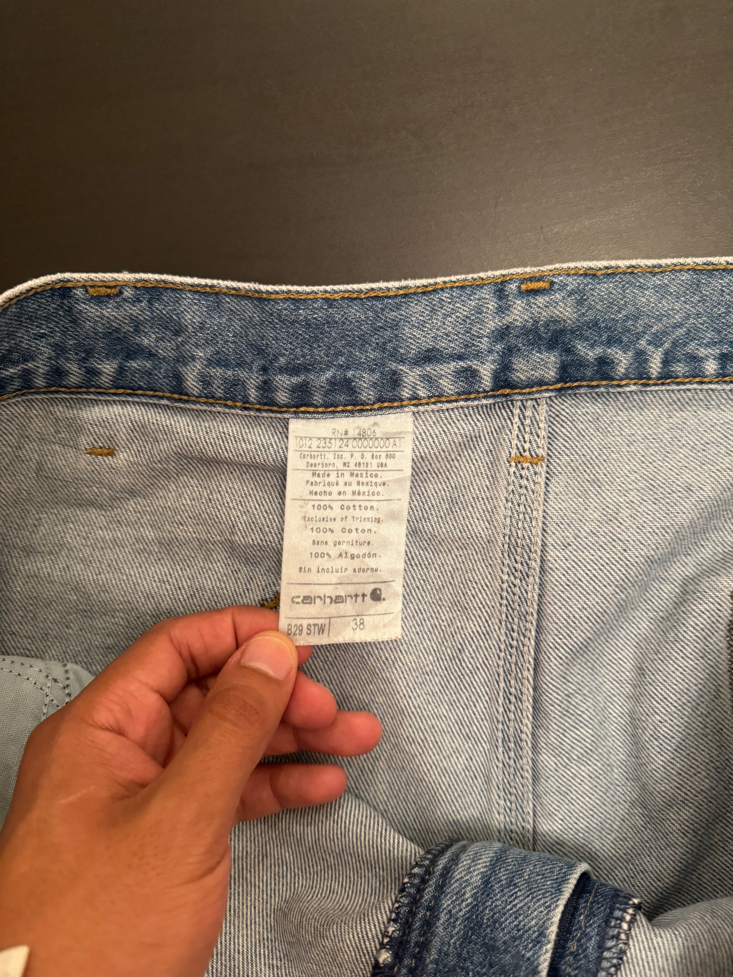 Jorts Carhartt shorts carpenter vintage (XL)