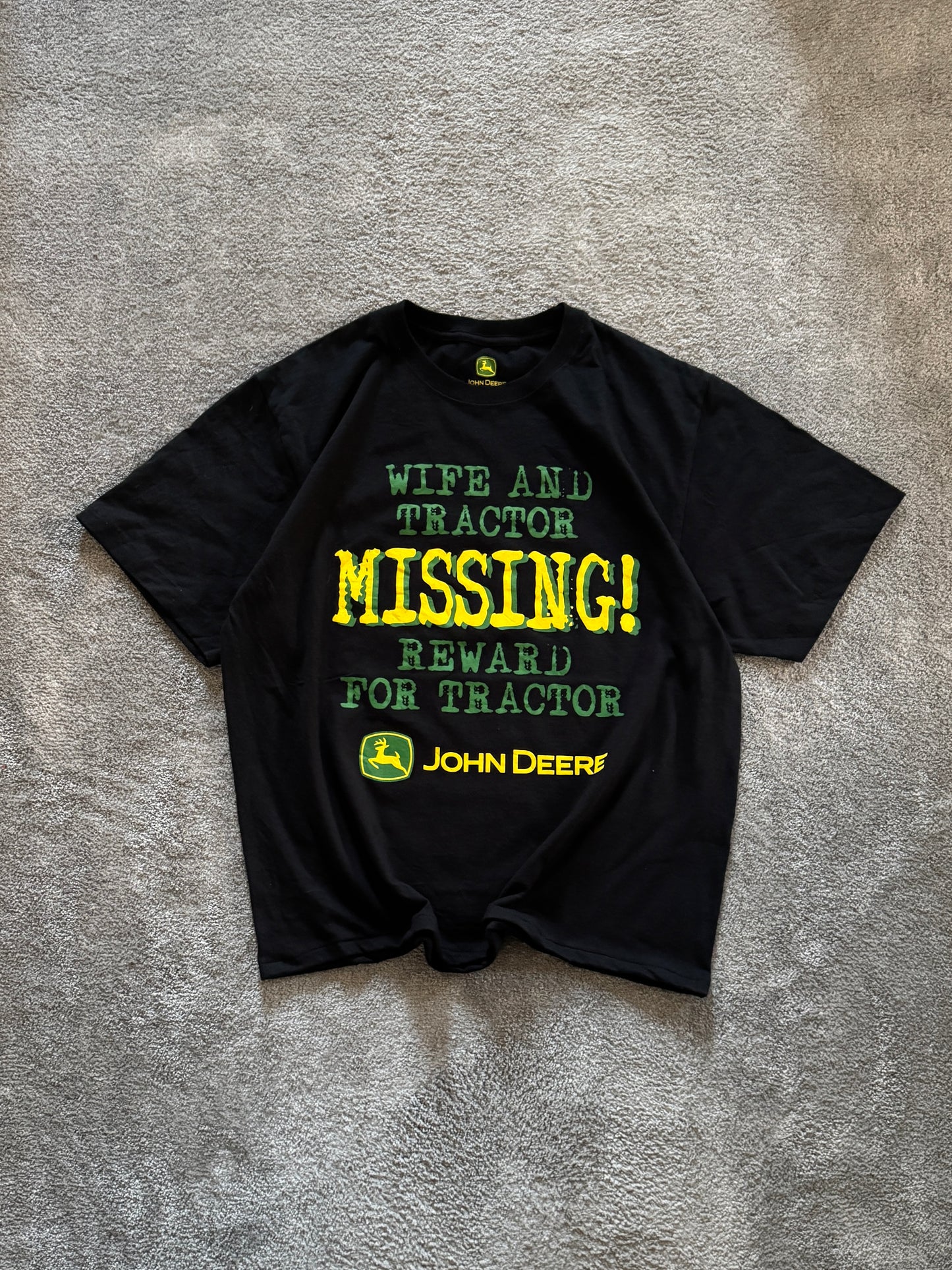 Cropped tee boxy fit (L)