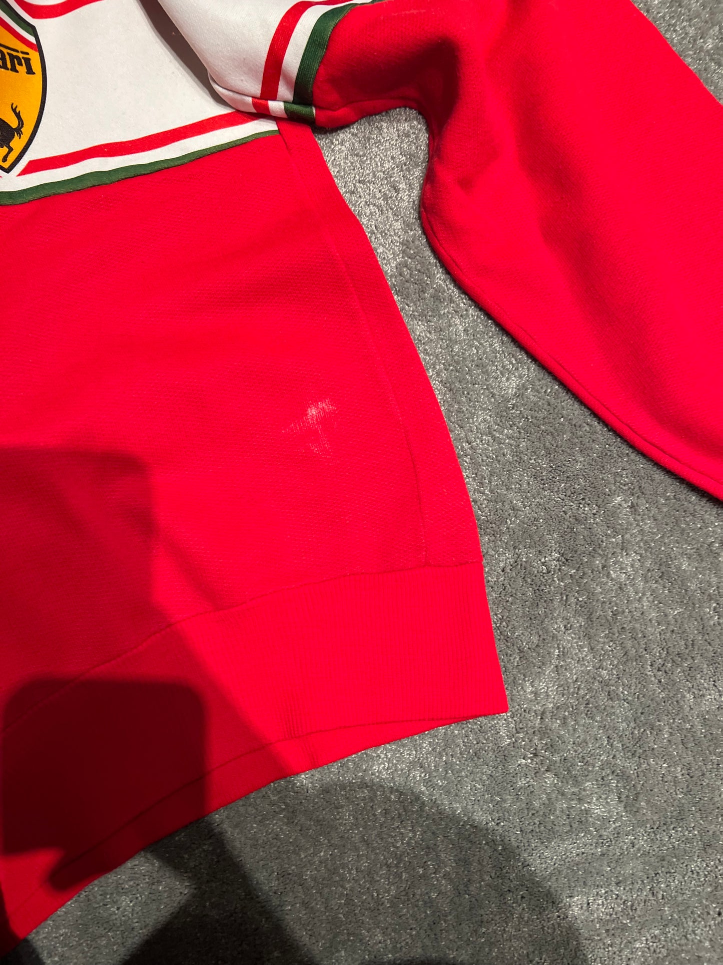 Felpa vintage oversize ferrari (L)