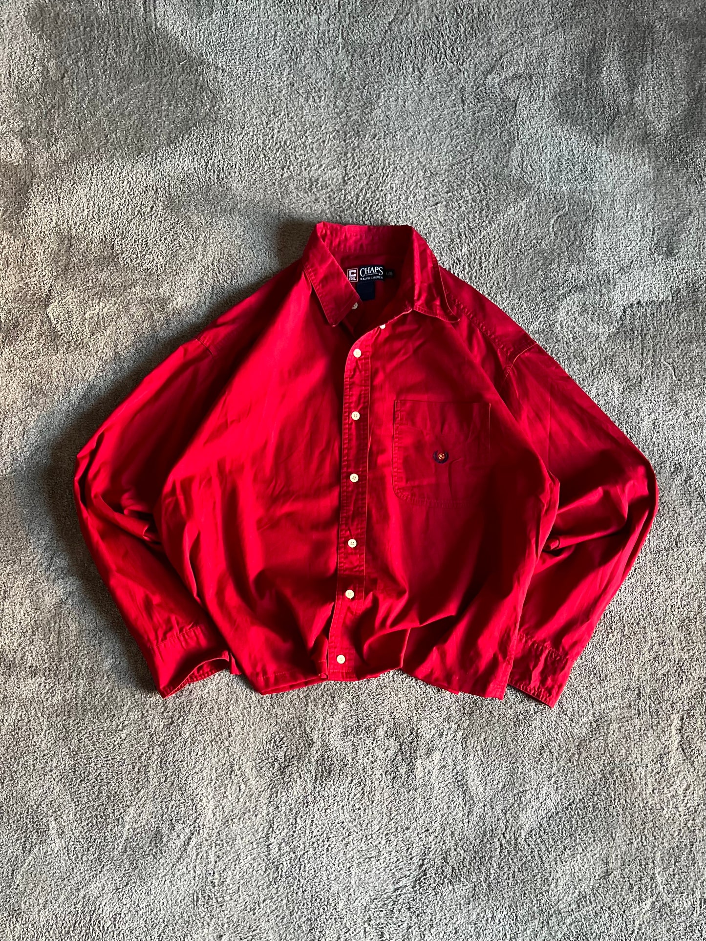 Cropped shirt Boxy fit (L)