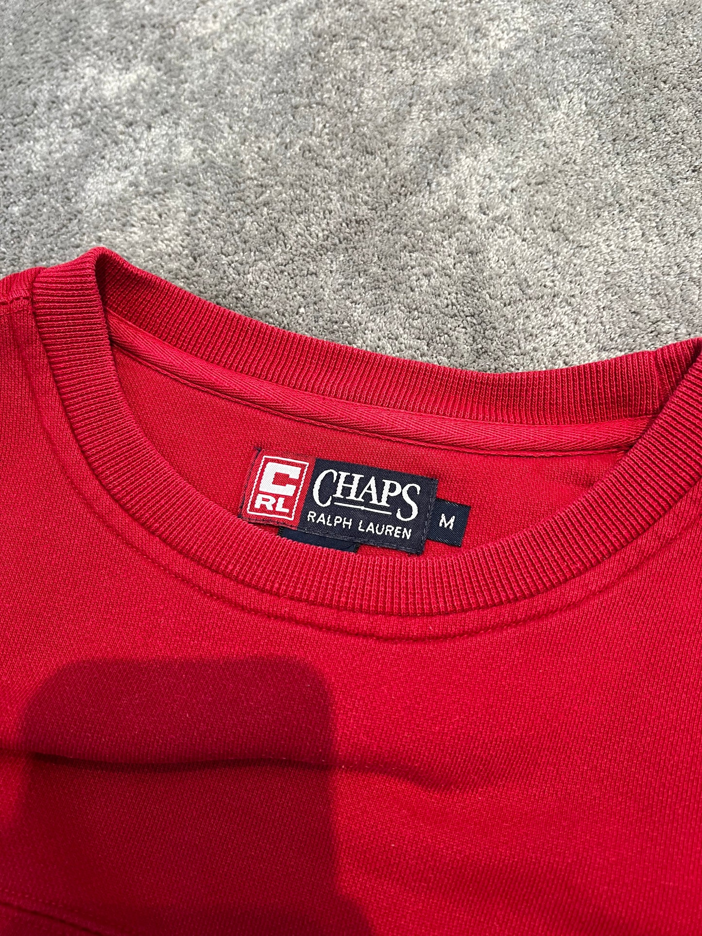 Felpa vintage crewneck oversize (M)