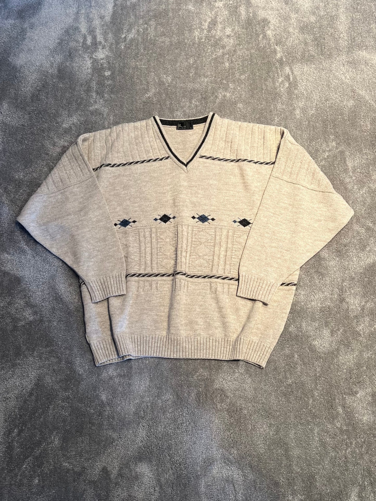 pullover vintage oversize (L)