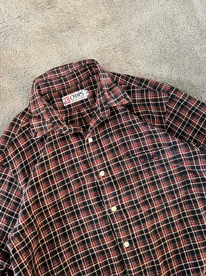Cropped flanel shirt chaps Ralph Lauren Boxy fit (M)