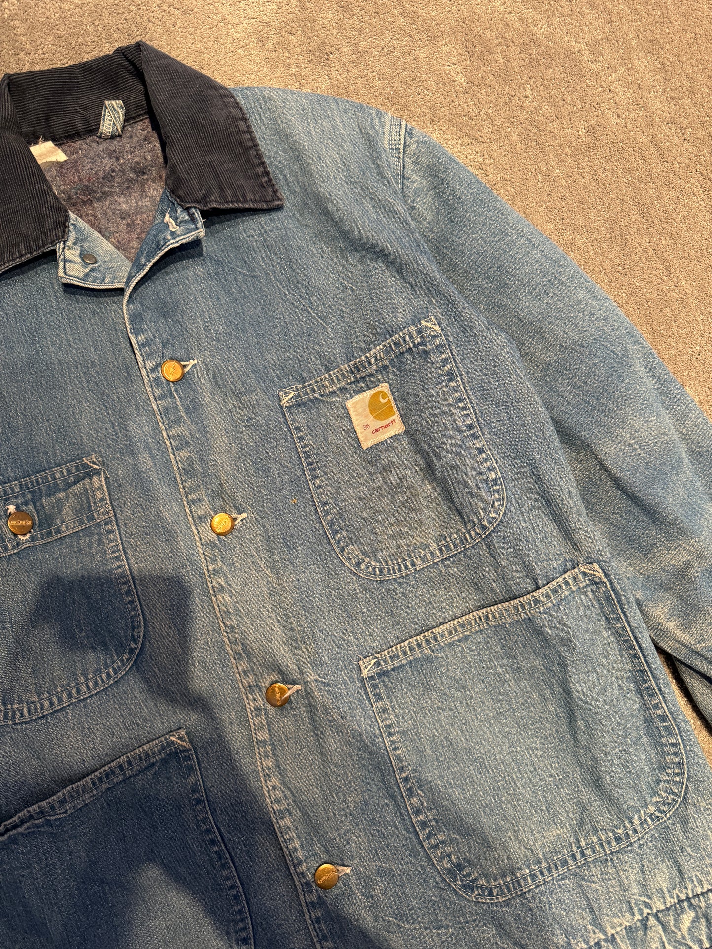 Carhartt vintage 80’s Chore jacket (S)