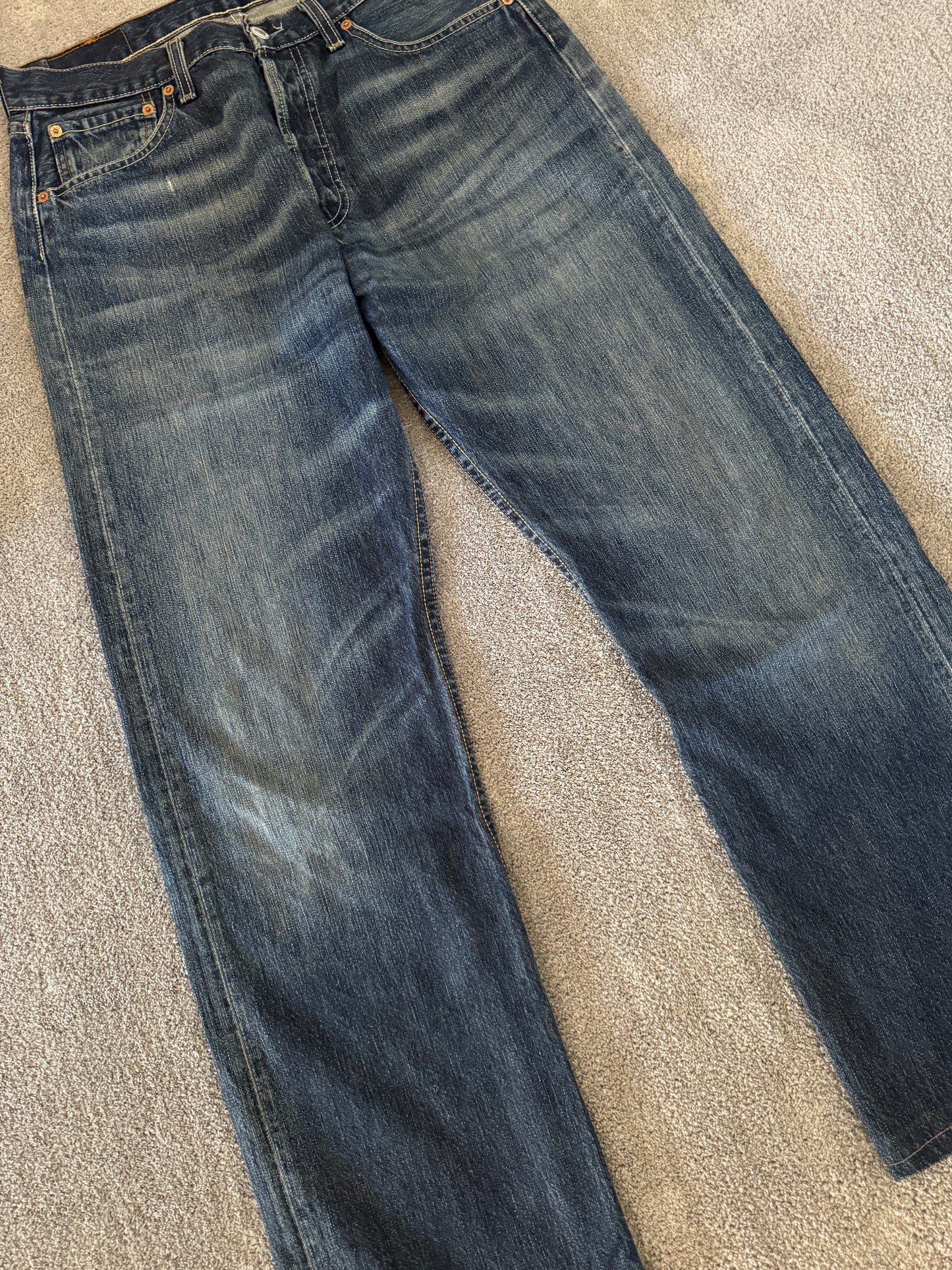 jeans LEVIS 501 vintage blue (M)