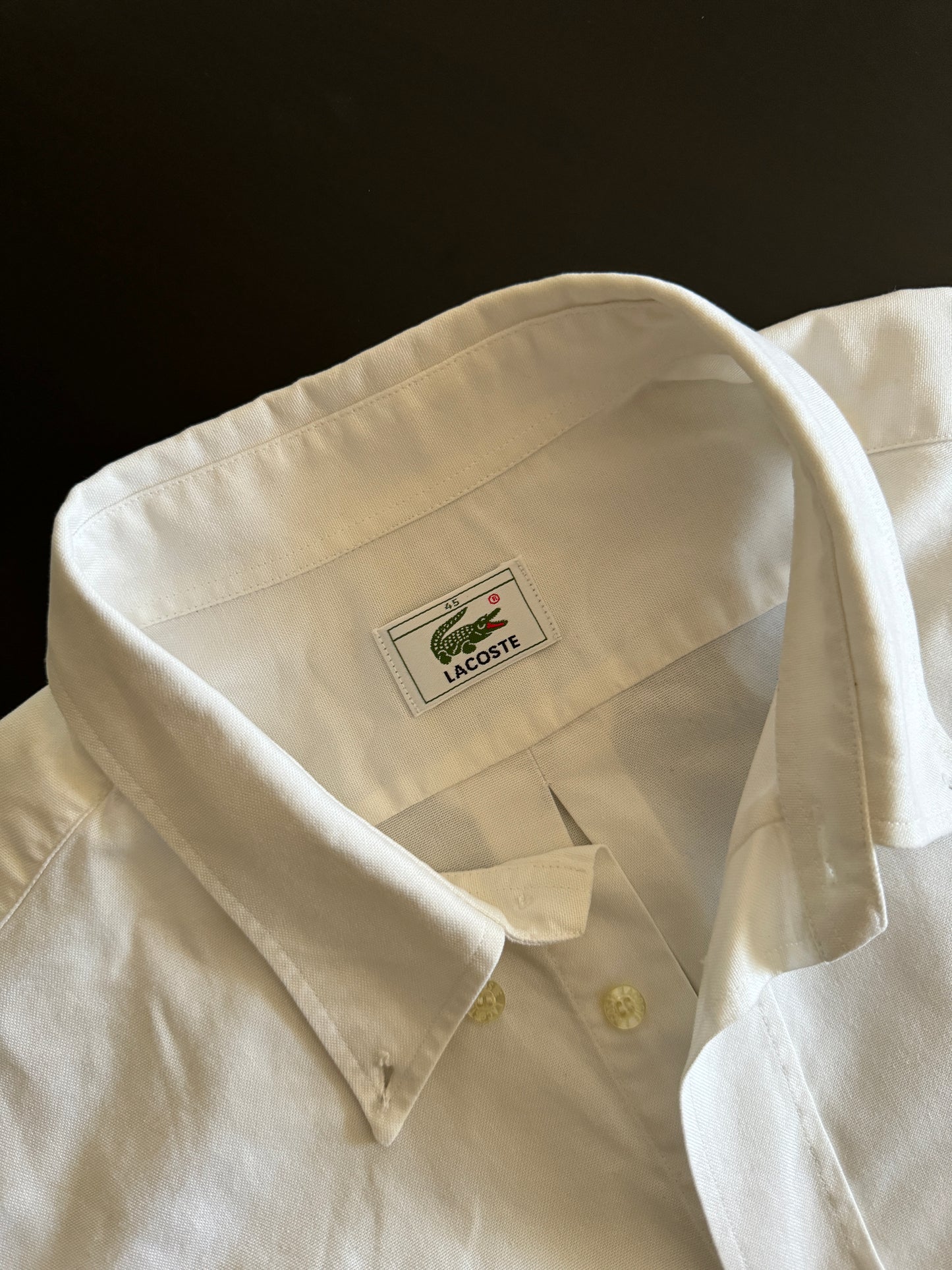 Cropped shirt Lacoste Boxy fit (XXL)