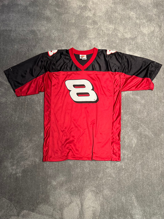 Jersey oversize vintage red black (M)