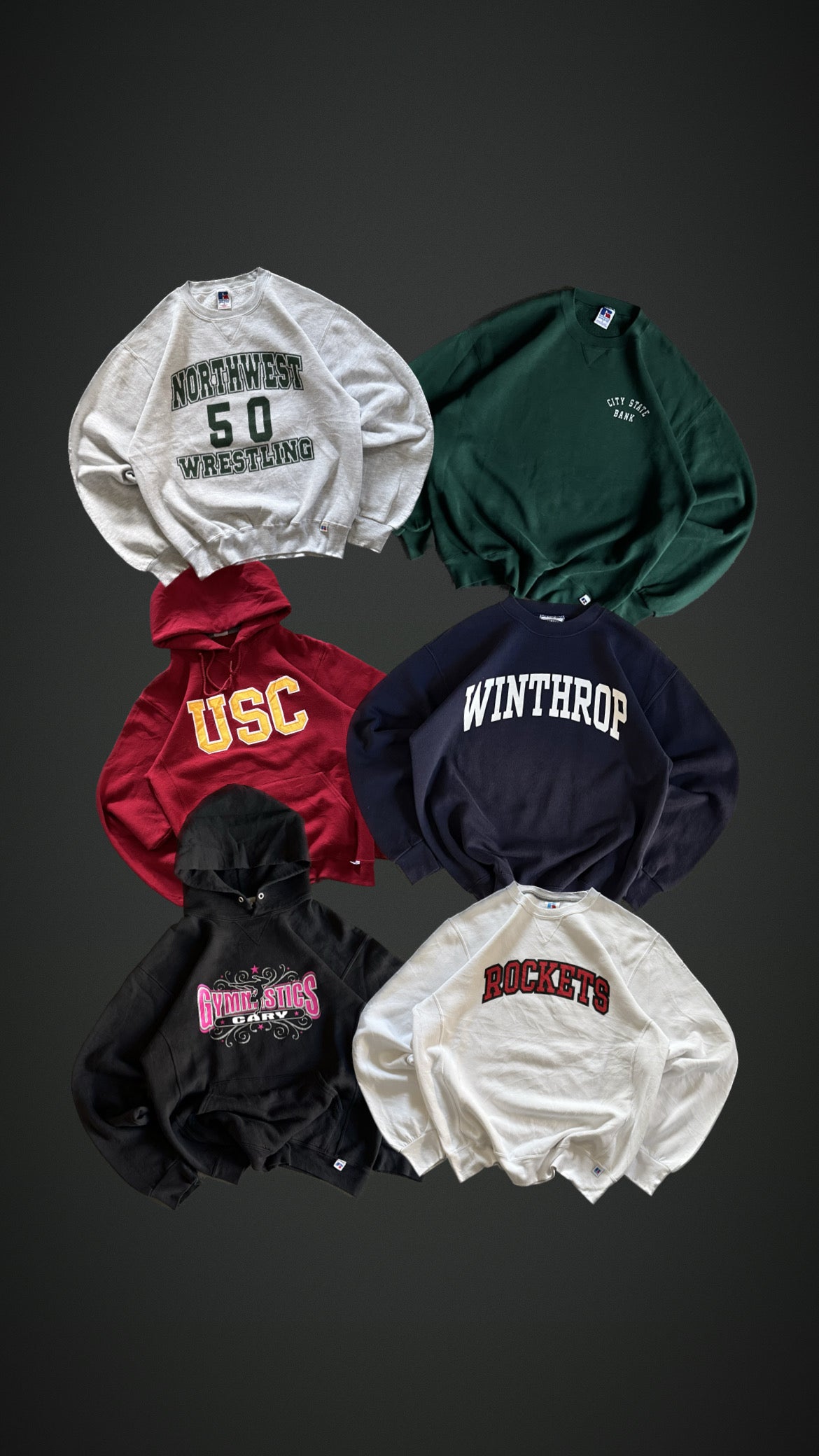 Sweatshirt / Hoodie USA graphic (20 pezzi)