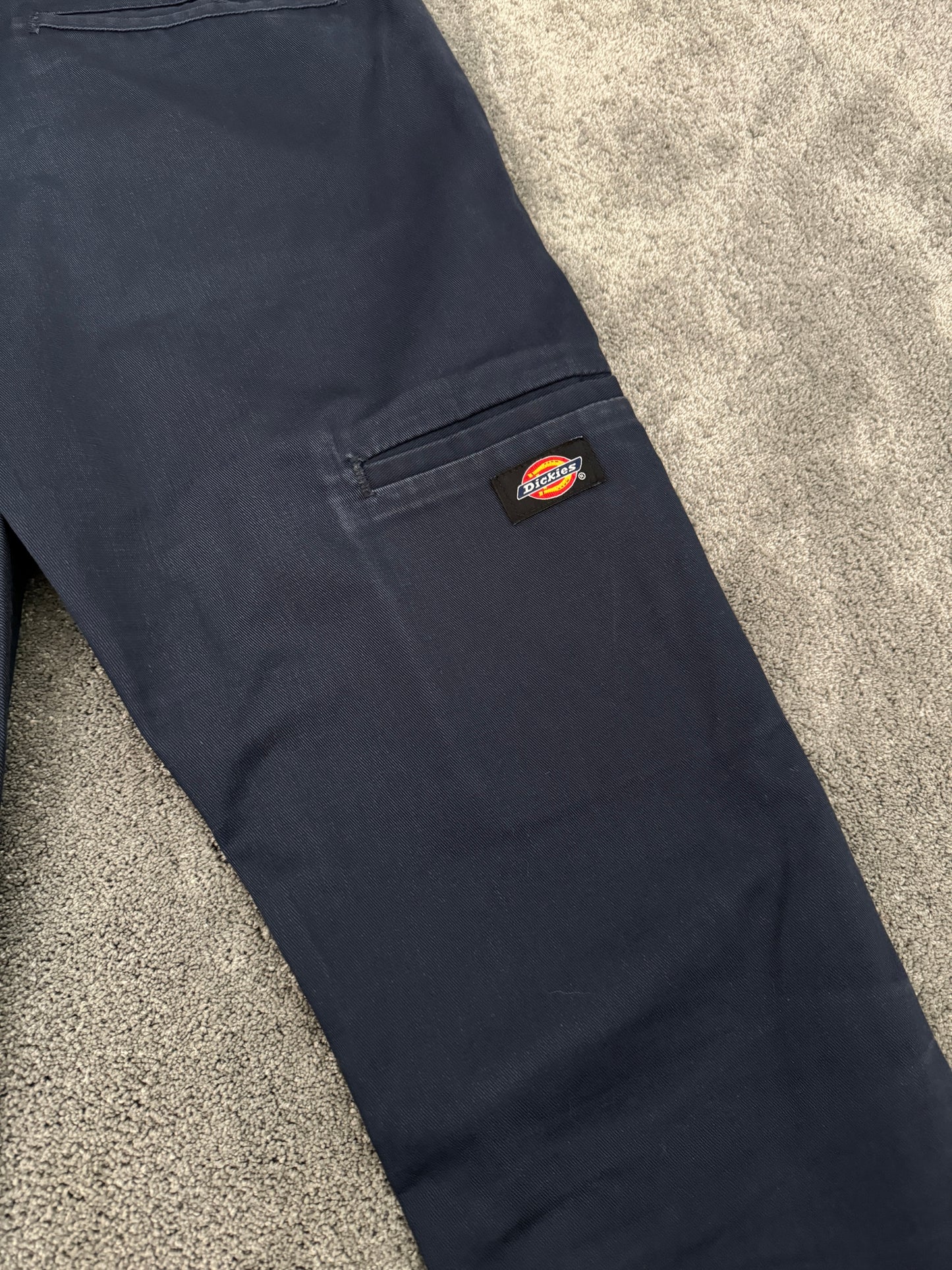 DICKIES vintage pant skinny chino blue (S)