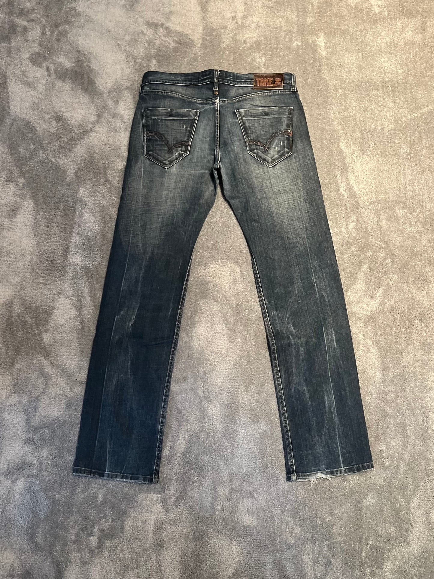 y2k jeans vintage blue (L)