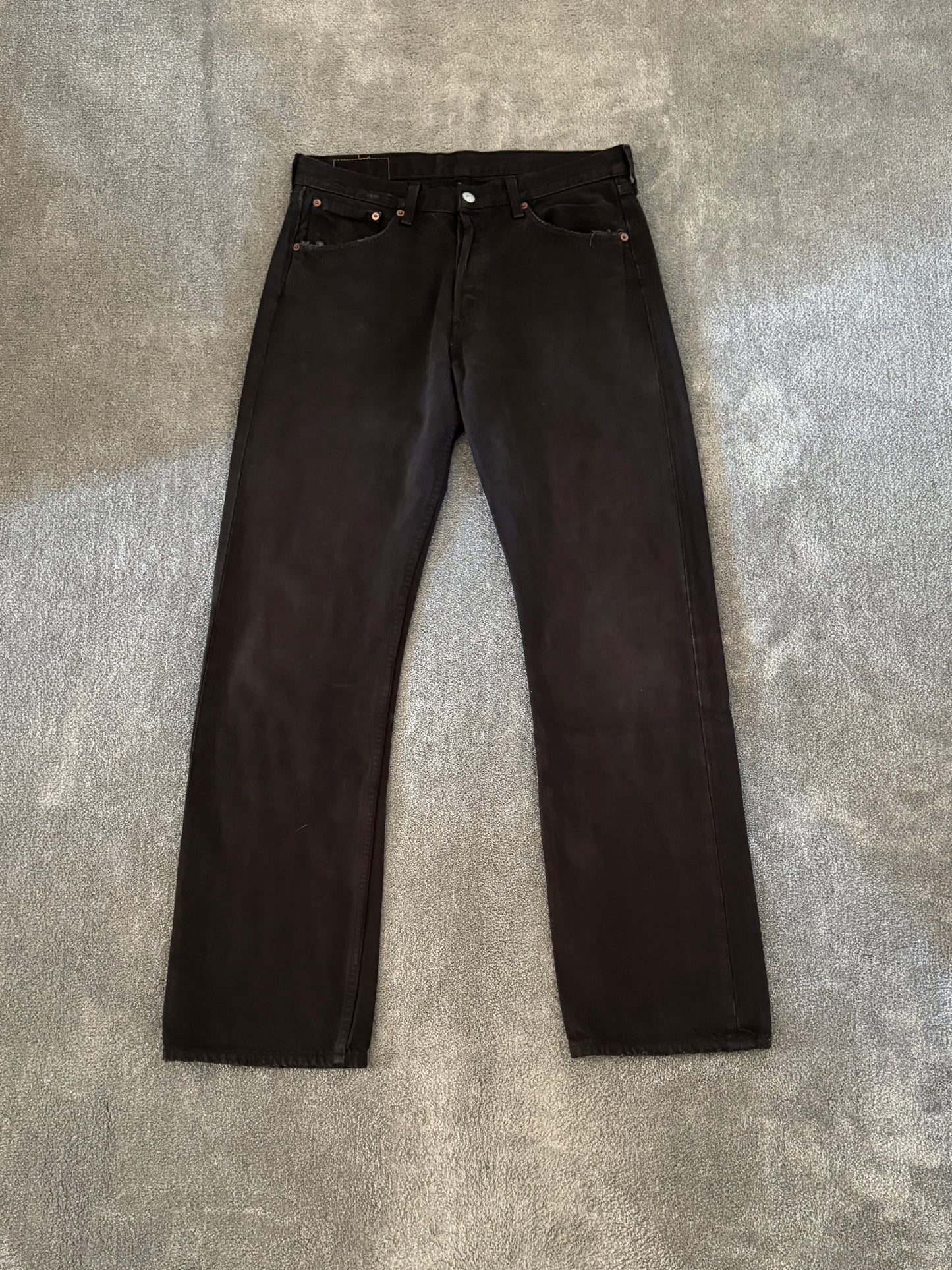 jeans LEVIS 501 vintage brown (M)