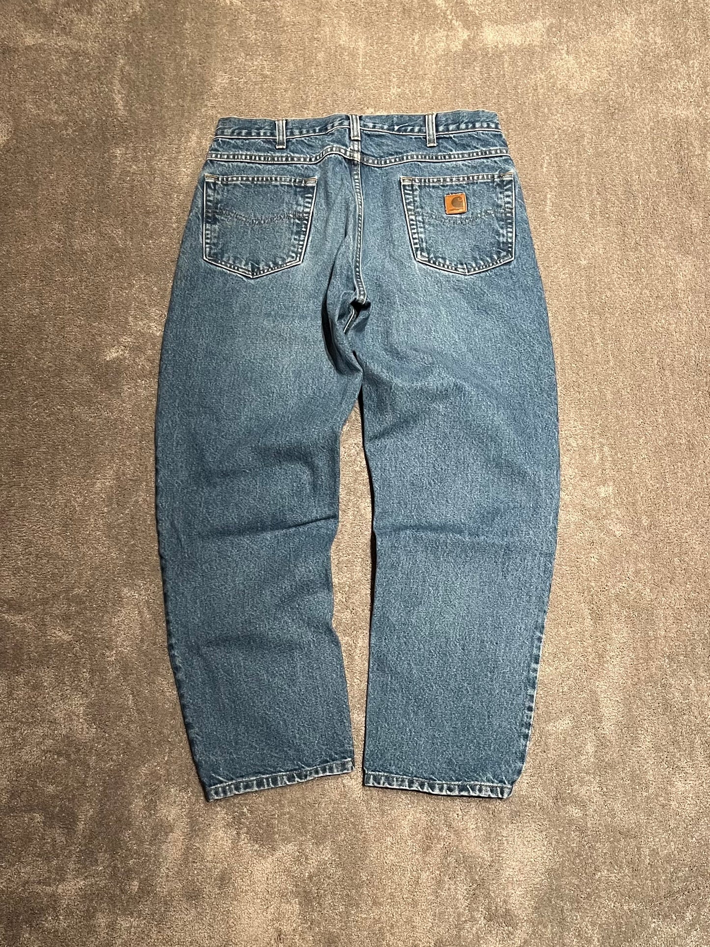 carhartt jeans vintage blu (L)