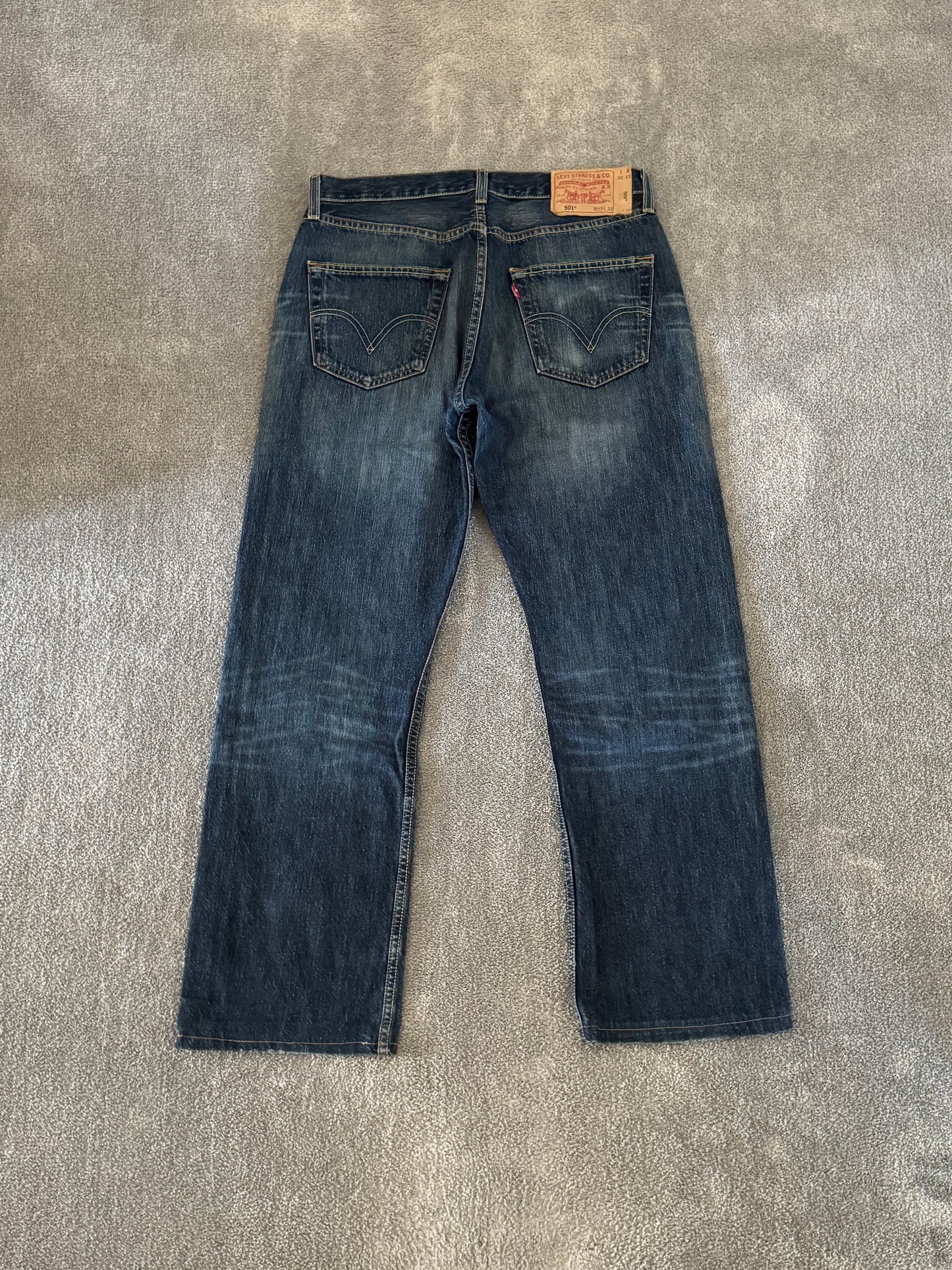 jeans LEVIS 501 vintage blue (M)