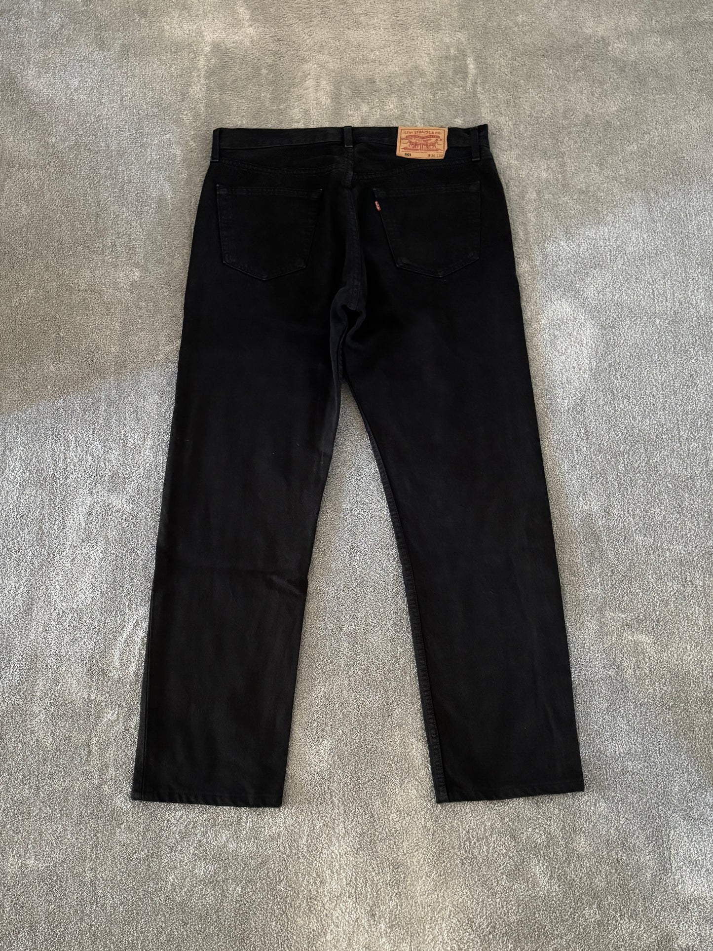 jeans LEVIS 501 vintage black (L)