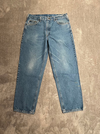 carhartt jeans vintage blu (L)