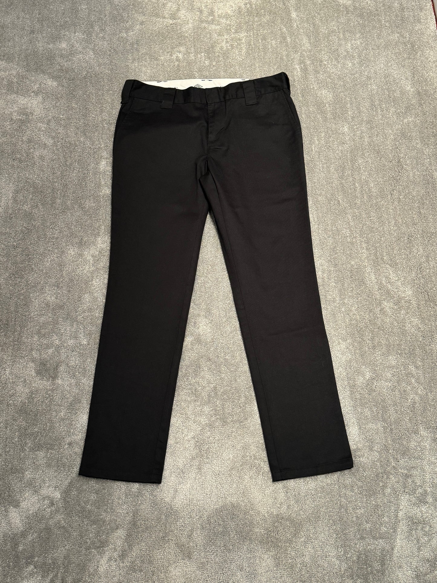 DICKIES vintage slim pant chino black (L)