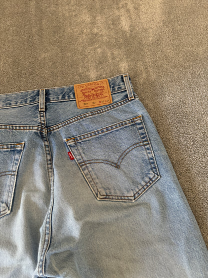 jeans LEVIS 521 vintage azzurro (L)