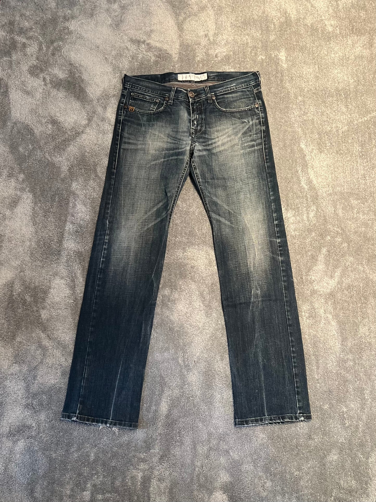 y2k jeans vintage blue (L)