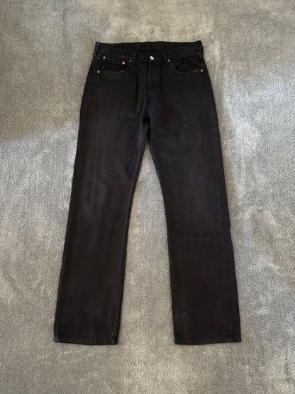 jeans LEVIS 501 vintage black (M)