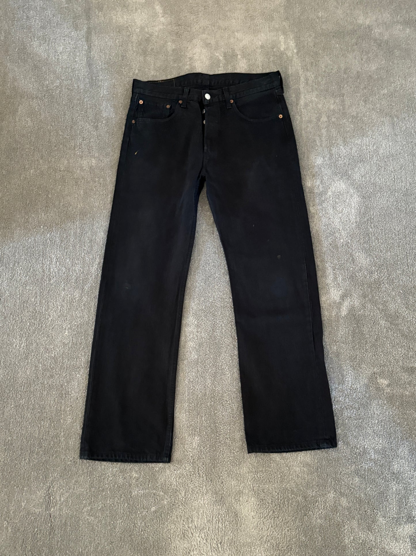 jeans LEVIS 501 vintage black (M)