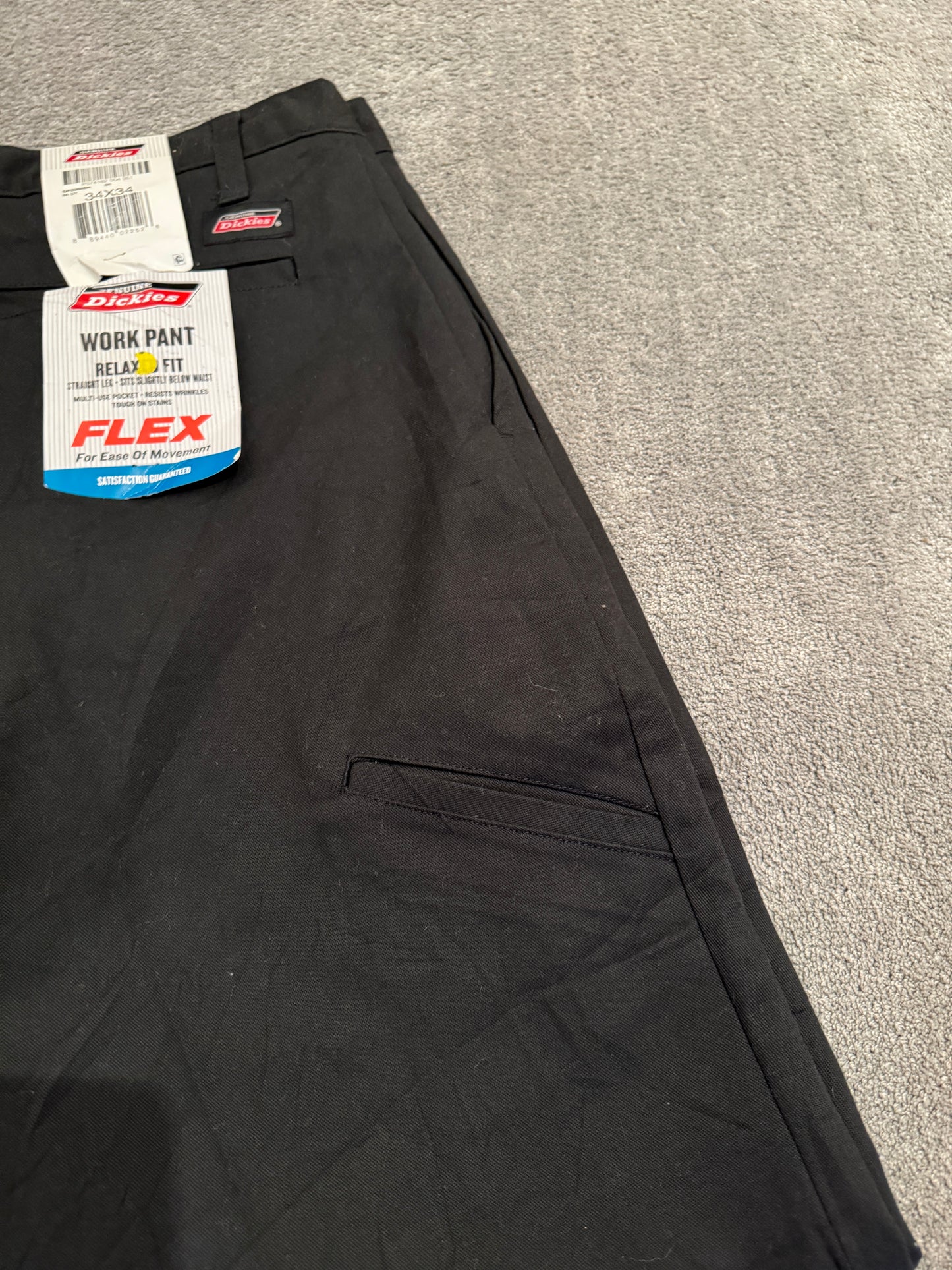 DICKIES workpant black chino (L)