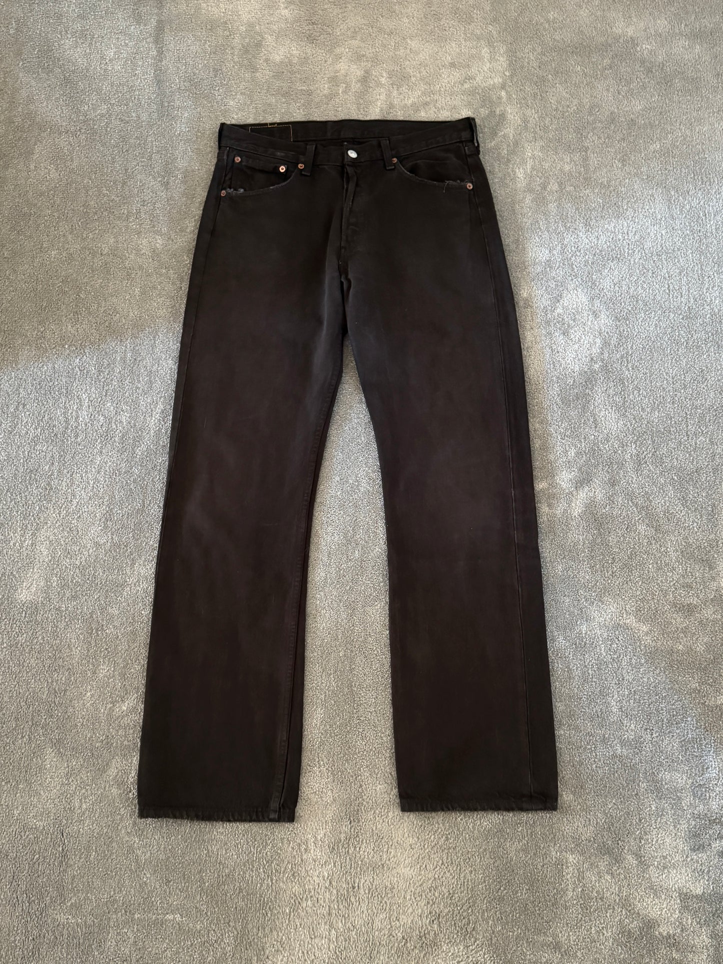 jeans LEVIS 501 vintage brown (M)