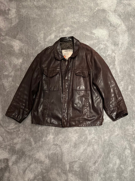 leather jacket vintage