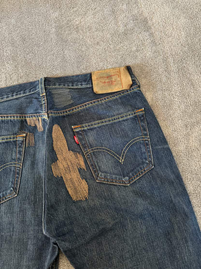 jeans LEVIS vintage blu (L)