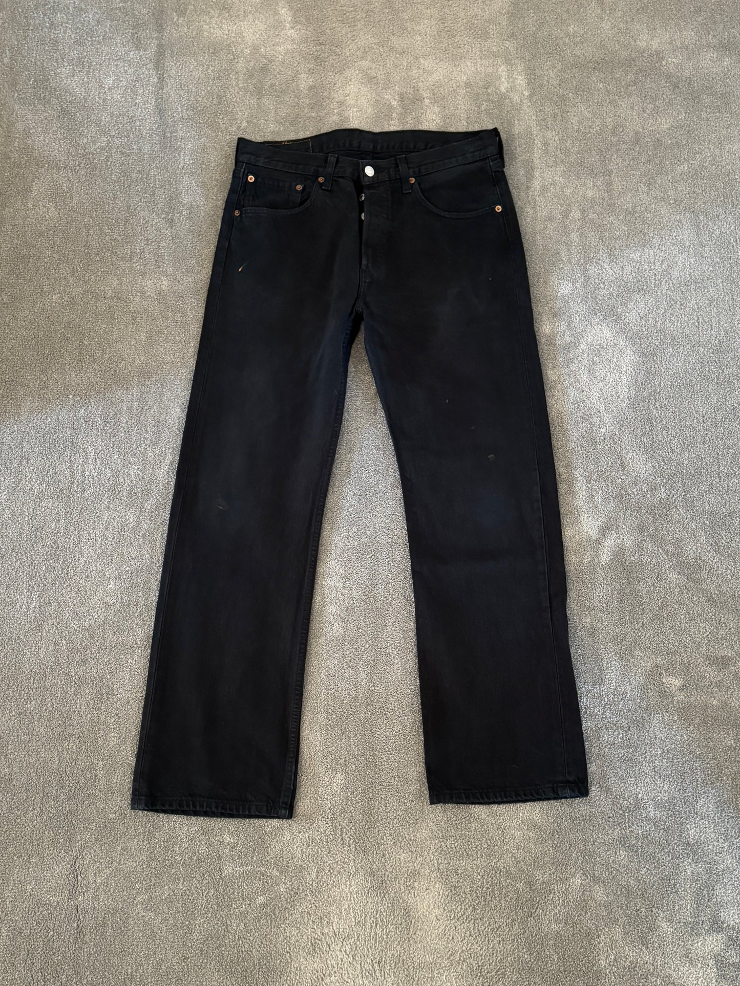 jeans LEVIS 501 vintage black (M)