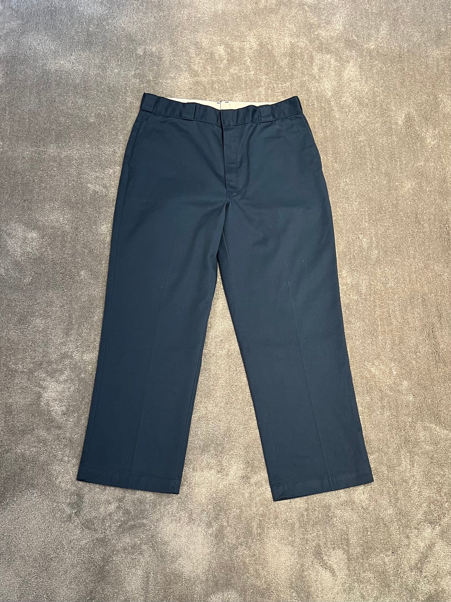 DICKIES  vintage workpant blu chino (XL)