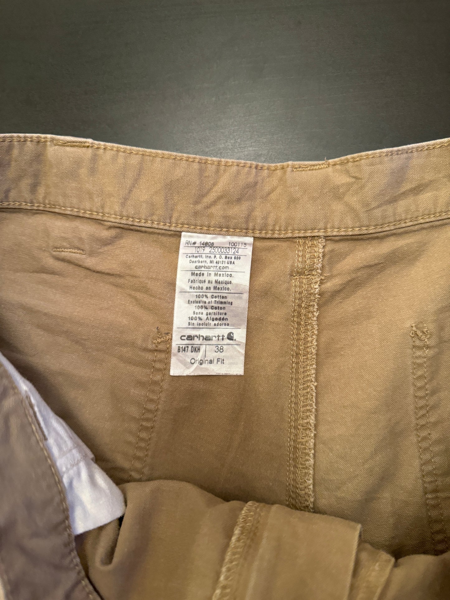 Shorts Carhartt carpenter vintage (XL)