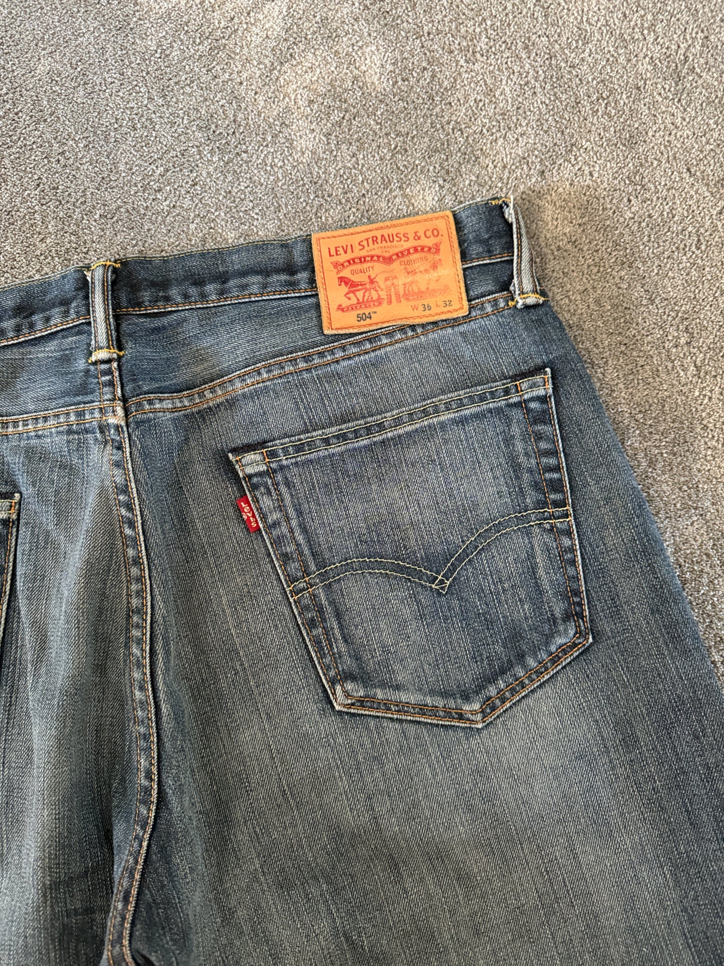 jeans LEVIS 504 vintage (L)