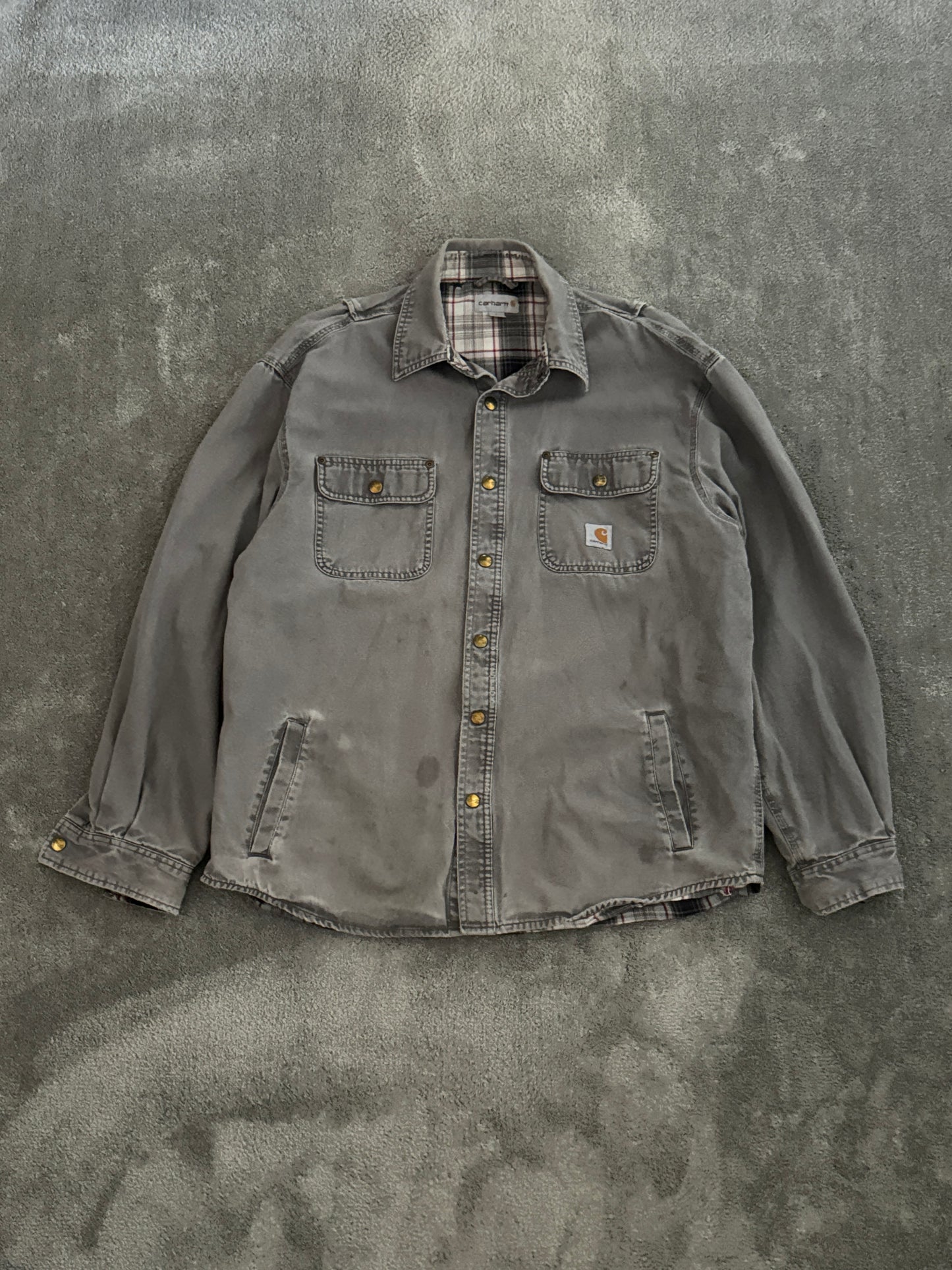 Carhartt vintage jacket overshirt (L)