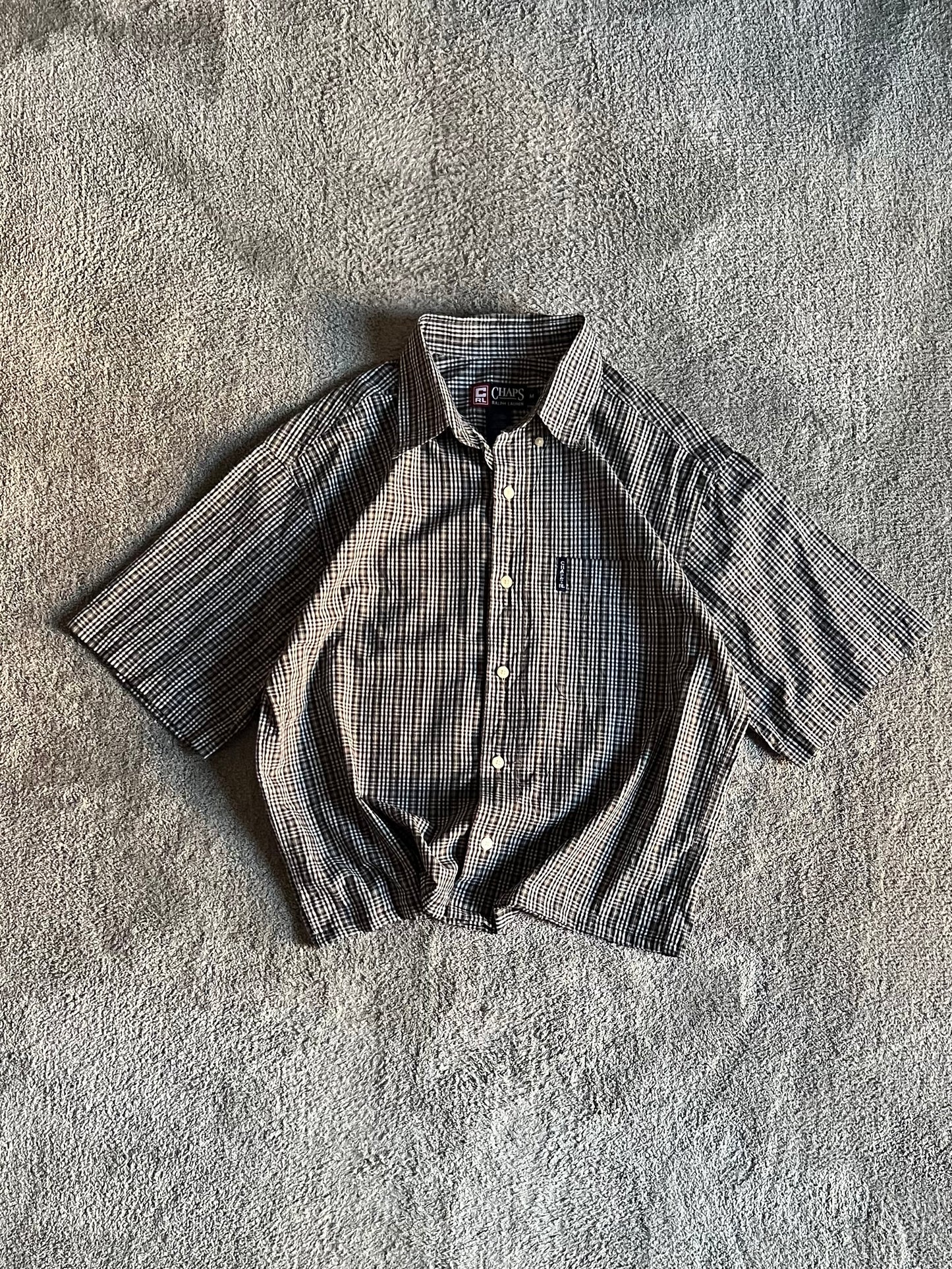 Cropped shirt Boxy fit (M)