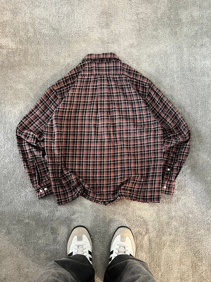 Cropped flanel shirt chaps Ralph Lauren Boxy fit (M)