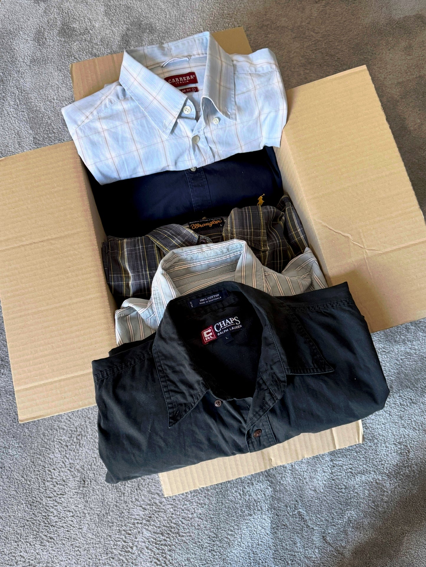 Box Shirts Boxy fit (25 pz)