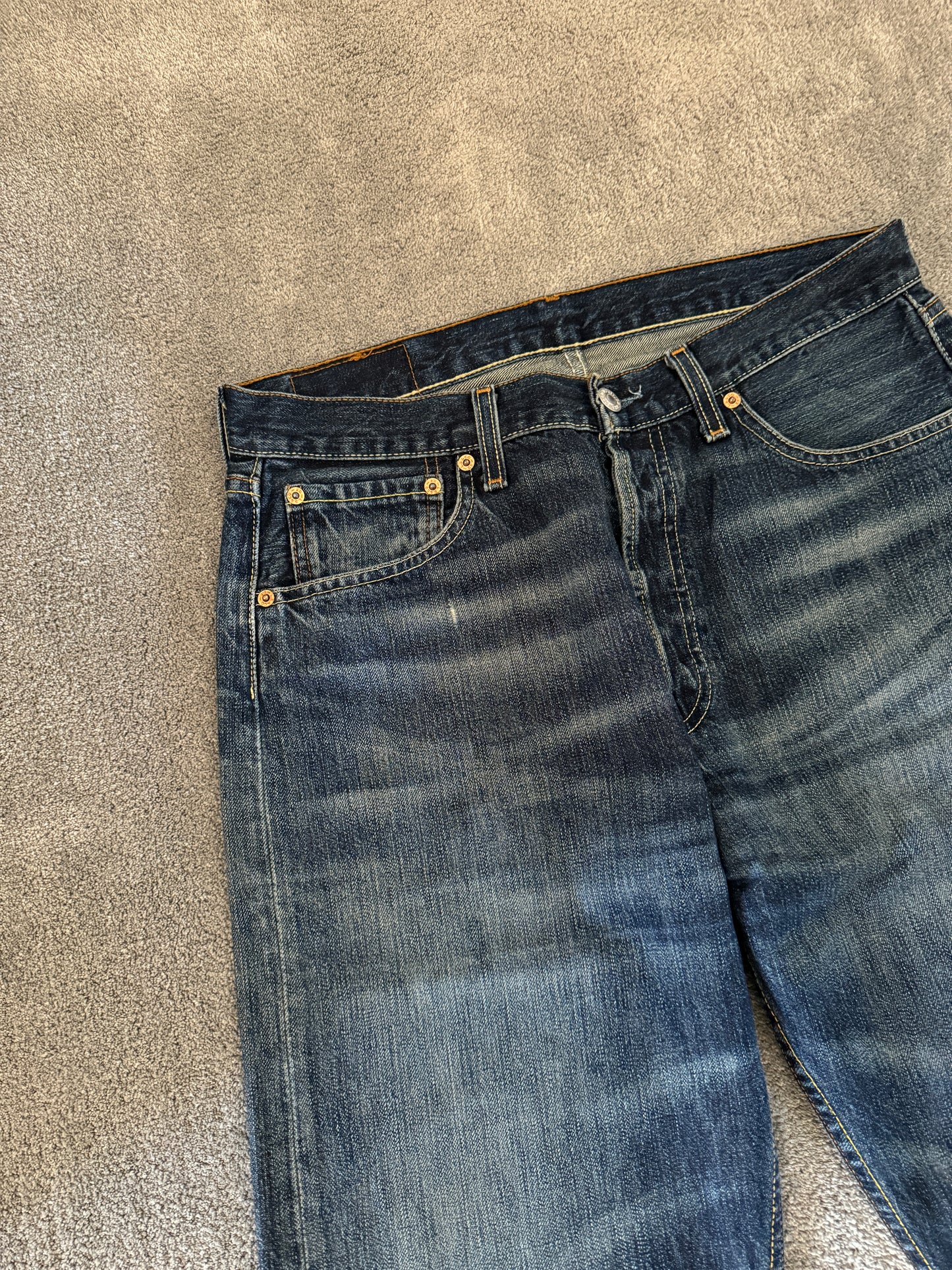 jeans LEVIS 501 vintage blue (M)