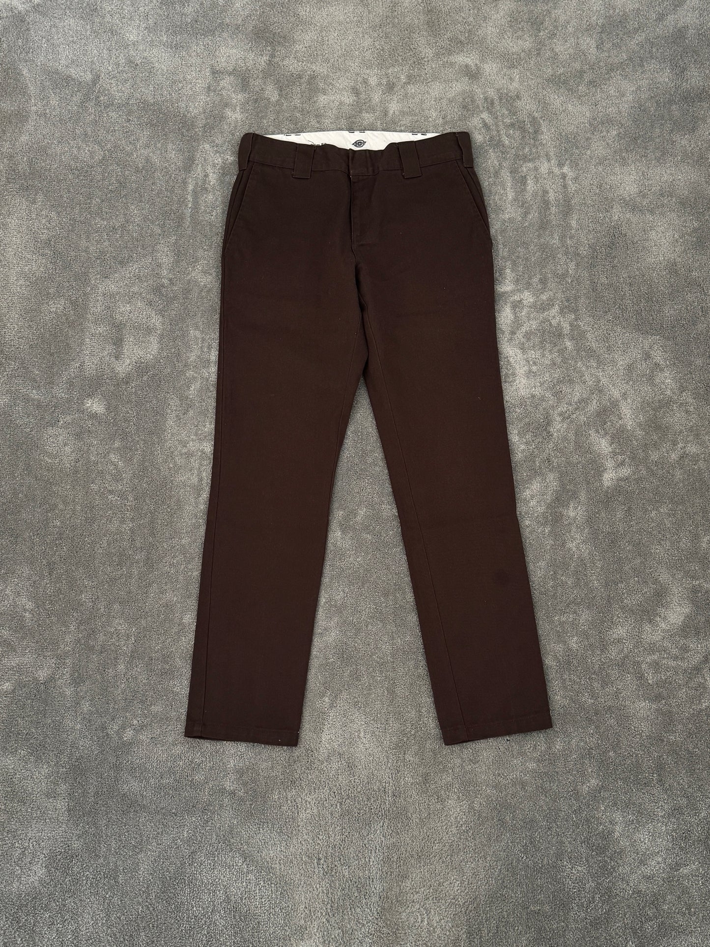 DICKIES vintage pant chino slim brown (S)