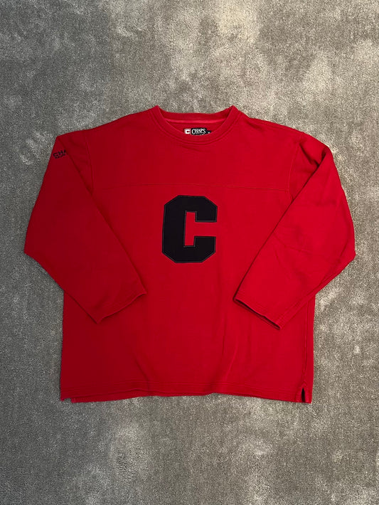 Felpa vintage crewneck oversize (M)