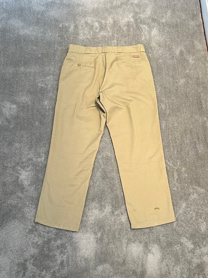 DICKIES  vintage workpant blu chino (XL)