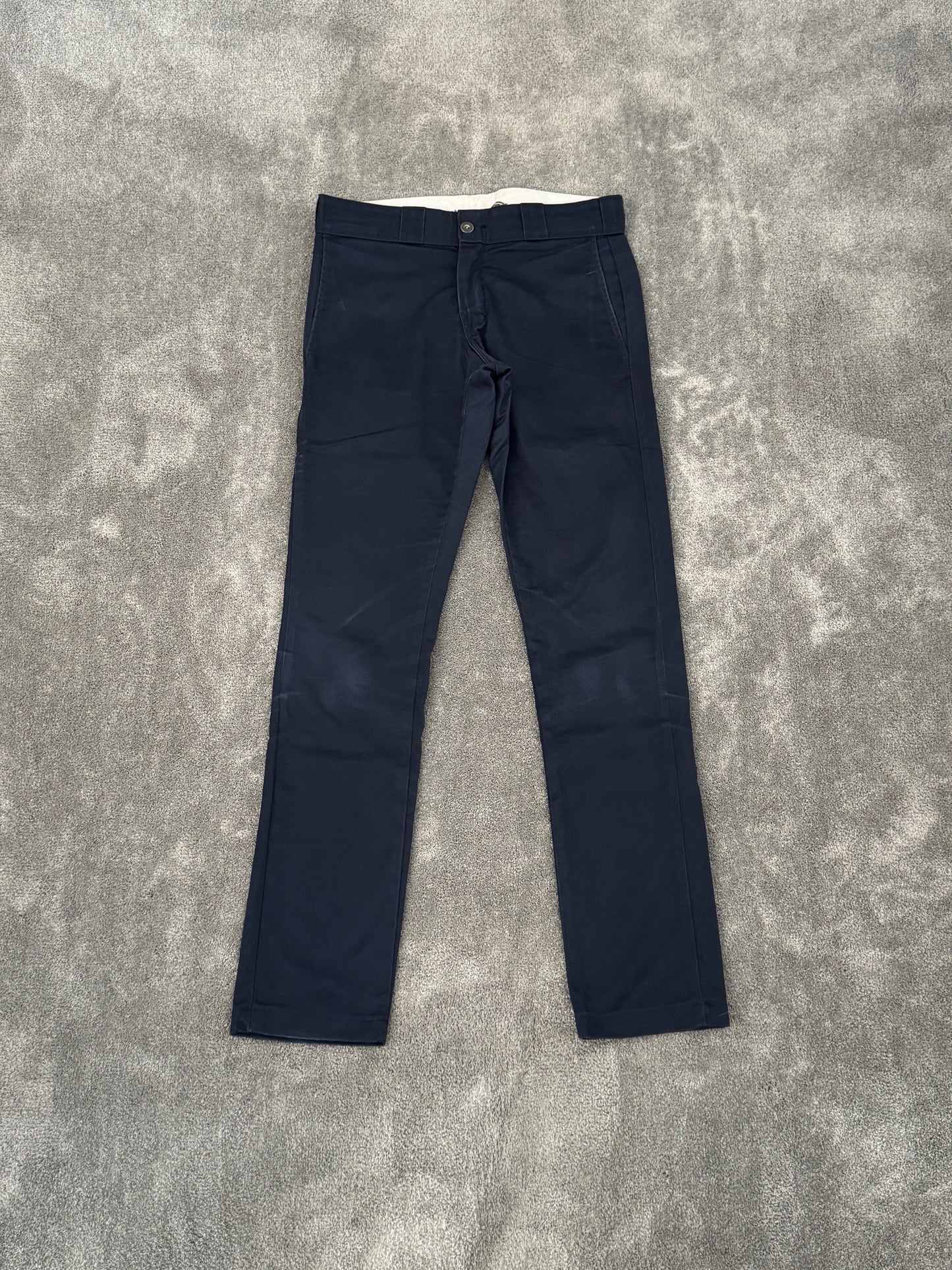 DICKIES vintage pant skinny chino blue (S)